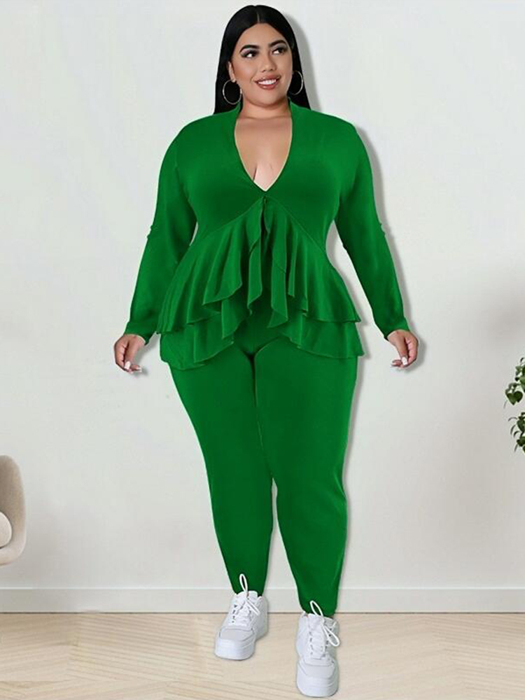 Winter Clothing For Plus Size Women - حجم كبير ملابس النساء أنيقة وأنيقة