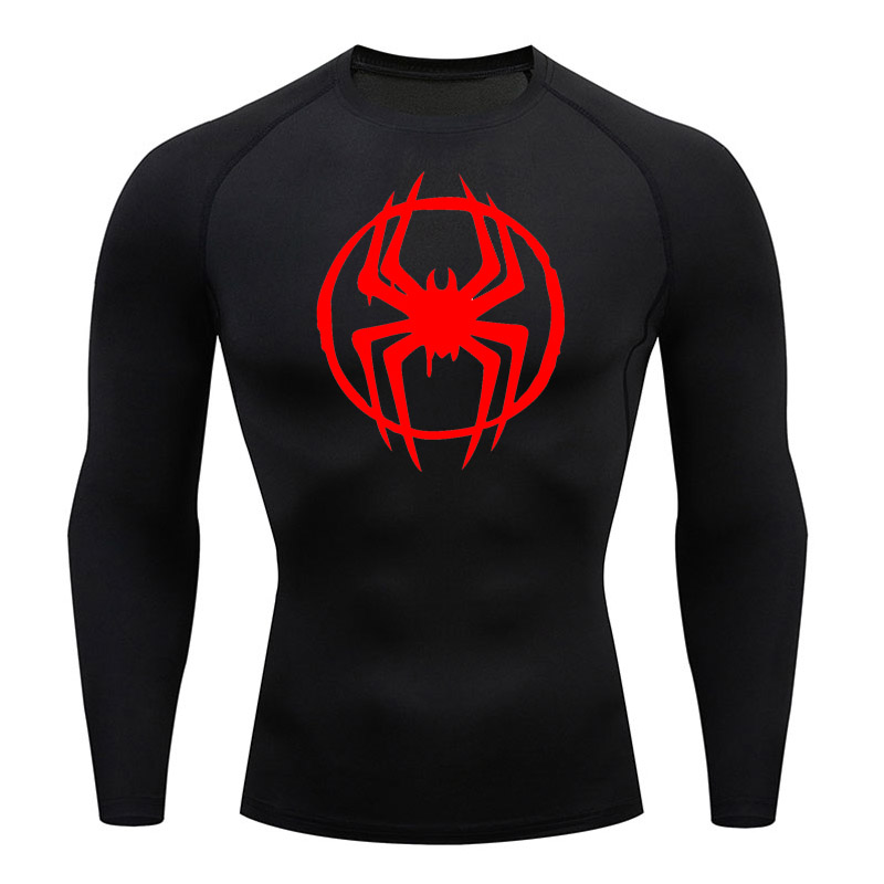 Winter Yoga Clothing - قميص ضغط Rashguard للرجال ، الملاكمة