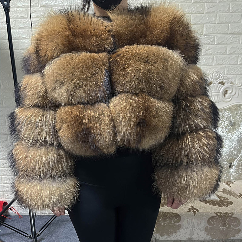 حجم كبير بلايز البني الفراء Ma - مراجعة Winter Clothing For Plus Size Women وسعره