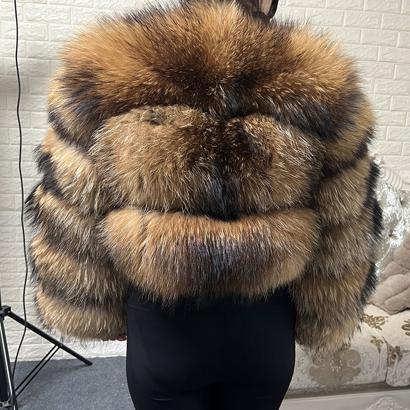 حجم كبير بلايز البني الفراء Ma - مراجعة Winter Clothing For Plus Size Women وسعره