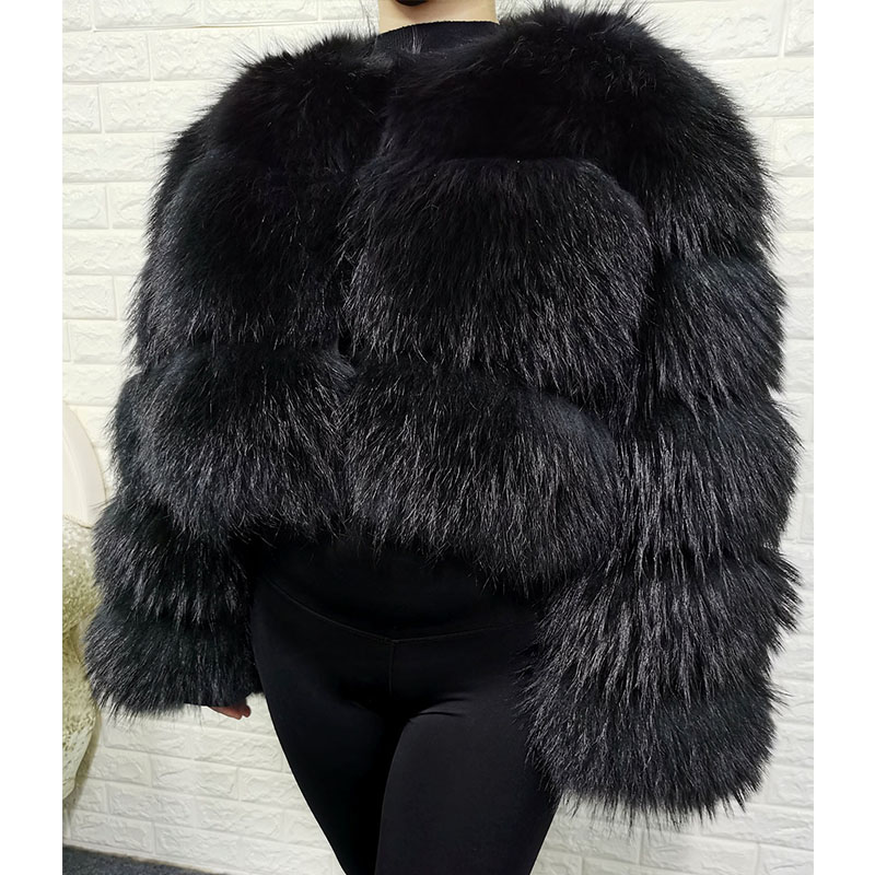 حجم كبير بلايز البني الفراء Ma - مراجعة Winter Clothing For Plus Size Women وسعره