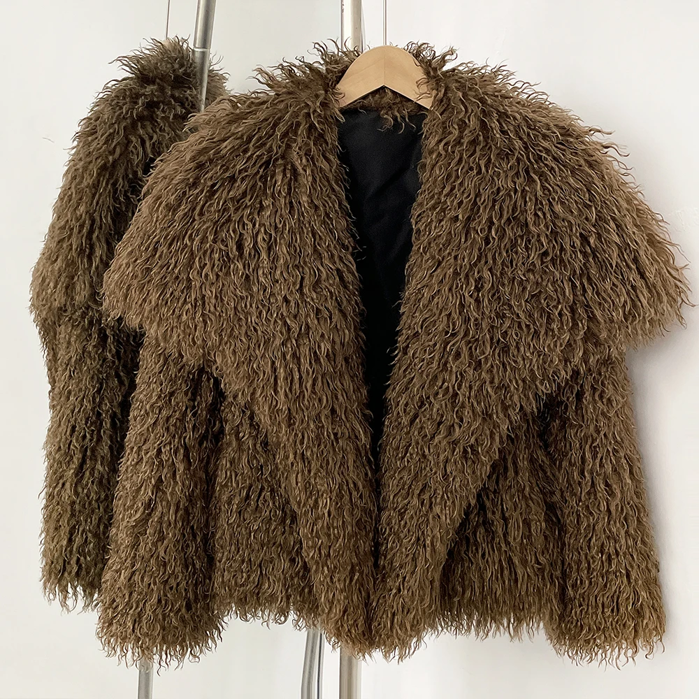 معطف الفرو صديقة للبيئة فو الف - مراجعة Winter Clothing Store وسعره