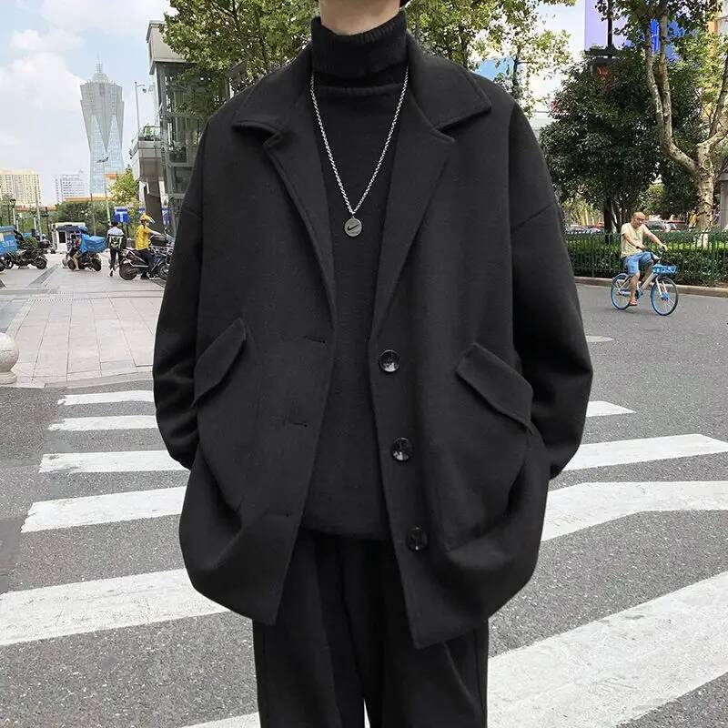 معاطف صوف كورية بلون موحد للخر - مراجعة Winter Clothing Taiwan وسعره