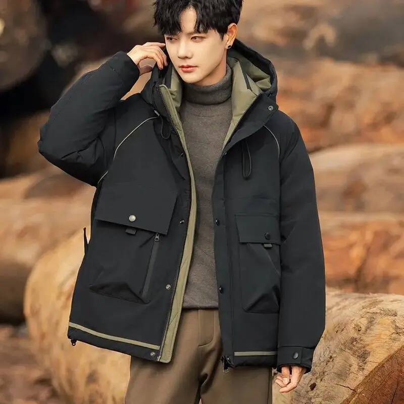جاكيت رجالي شتوي سميك ودافئ بق - مراجعة Winter Clothing Taiwan وسعره