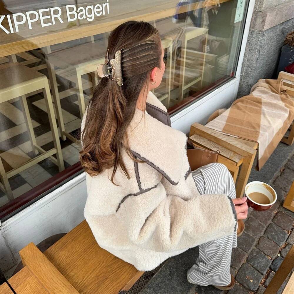 معطف نسائي جديد لشتاء 2025 بتص - مراجعة Winter Clothing Taiwan وسعره