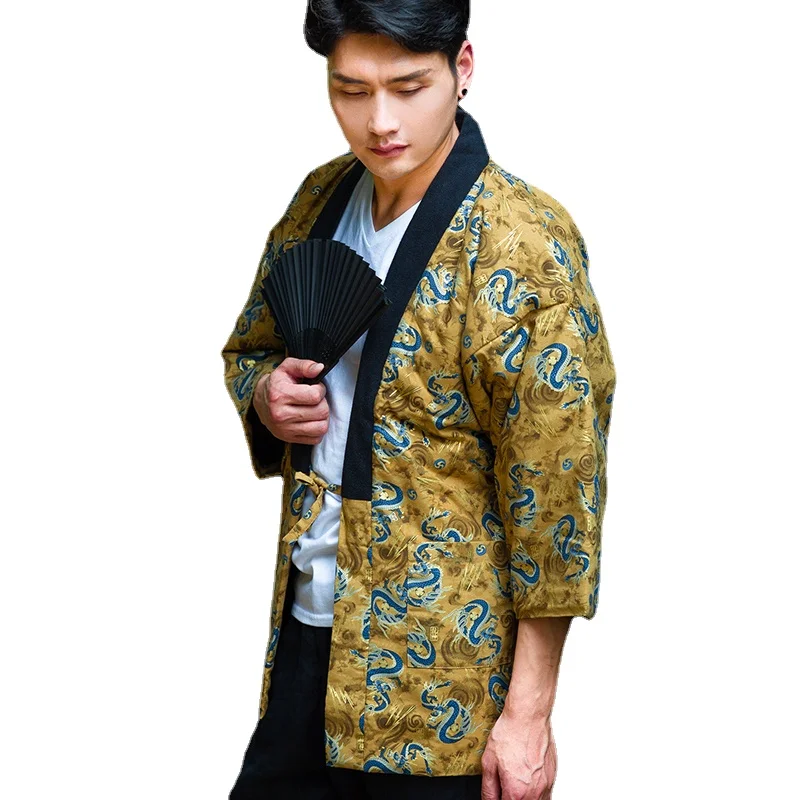 كيمونو الشتاء Haori الرجال الي - مراجعة Traditional Winter Japanese Clothing وسعره