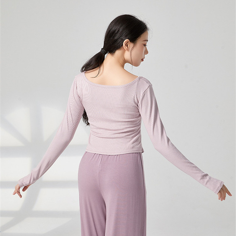 ملابس تمرين على الرقص بأكمام ع - مراجعة Winter Yoga Clothing وسعره