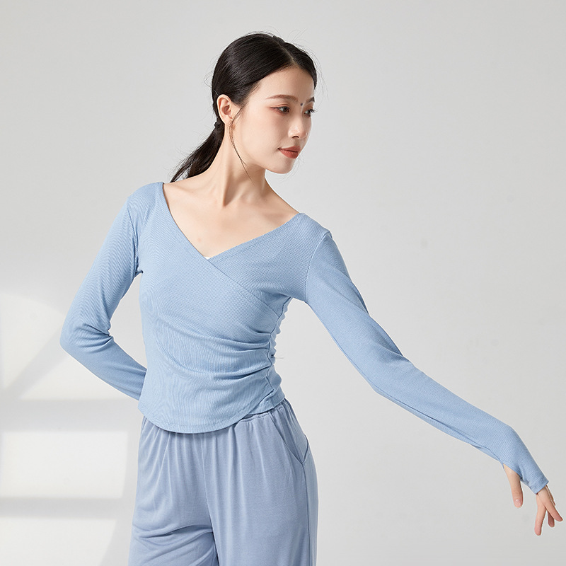 ملابس تمرين على الرقص بأكمام ع - مراجعة Winter Yoga Clothing وسعره
