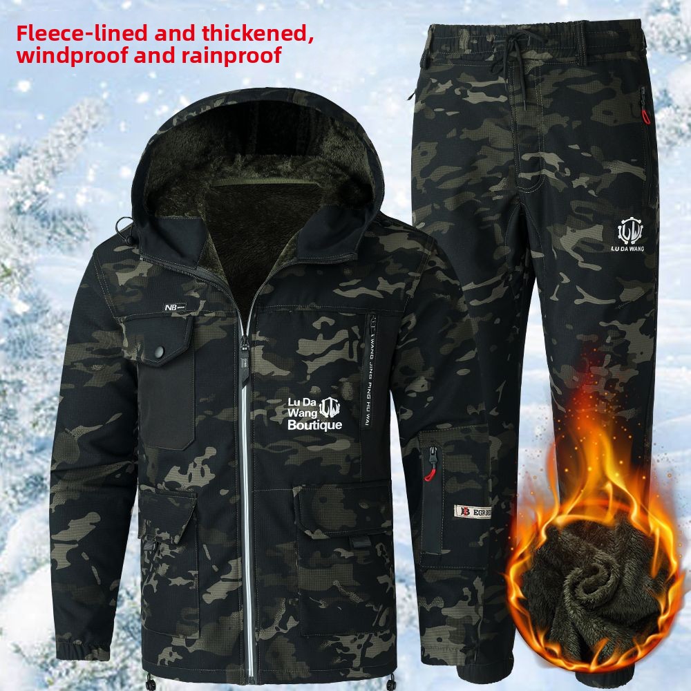 طقم بدلة عمل شتوية للرجال بنمط - مراجعة Winter Clothing For وسعره