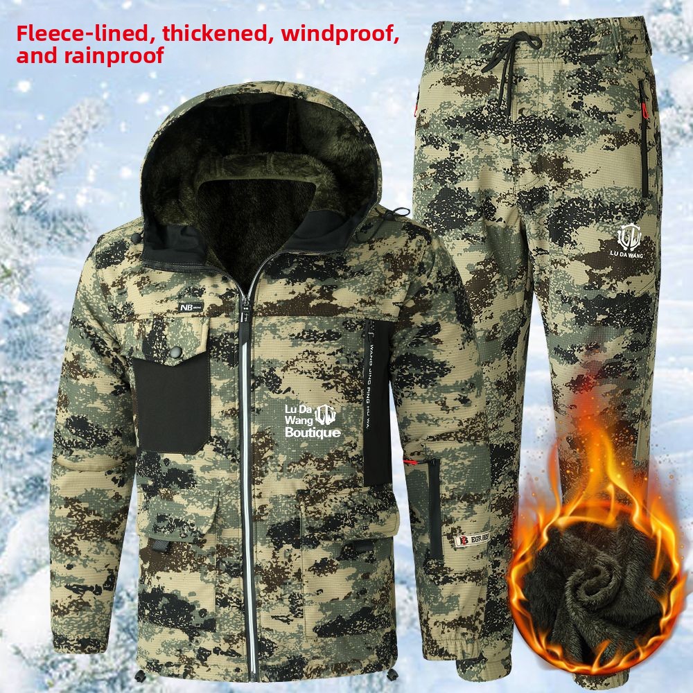 طقم بدلة عمل شتوية للرجال بنمط - مراجعة Winter Clothing For وسعره