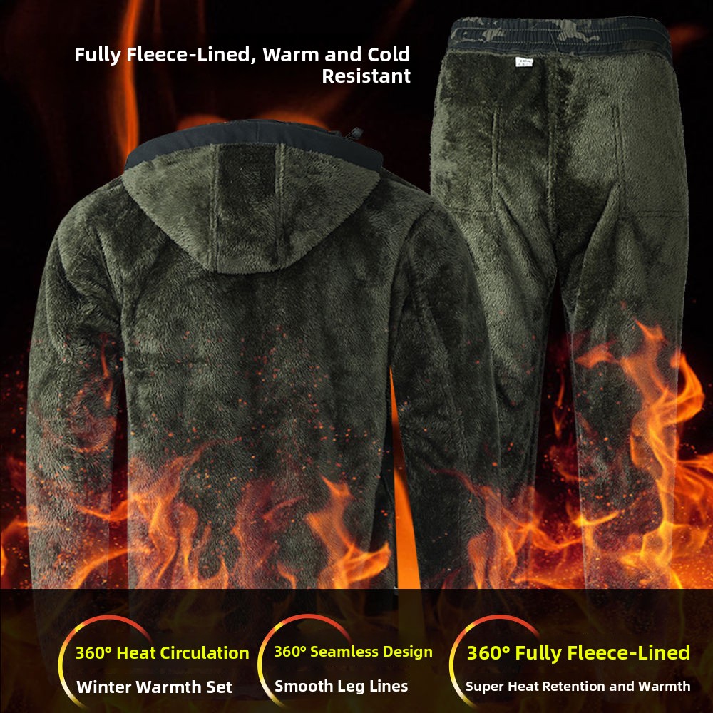 طقم بدلة عمل شتوية للرجال بنمط - مراجعة Winter Clothing For وسعره