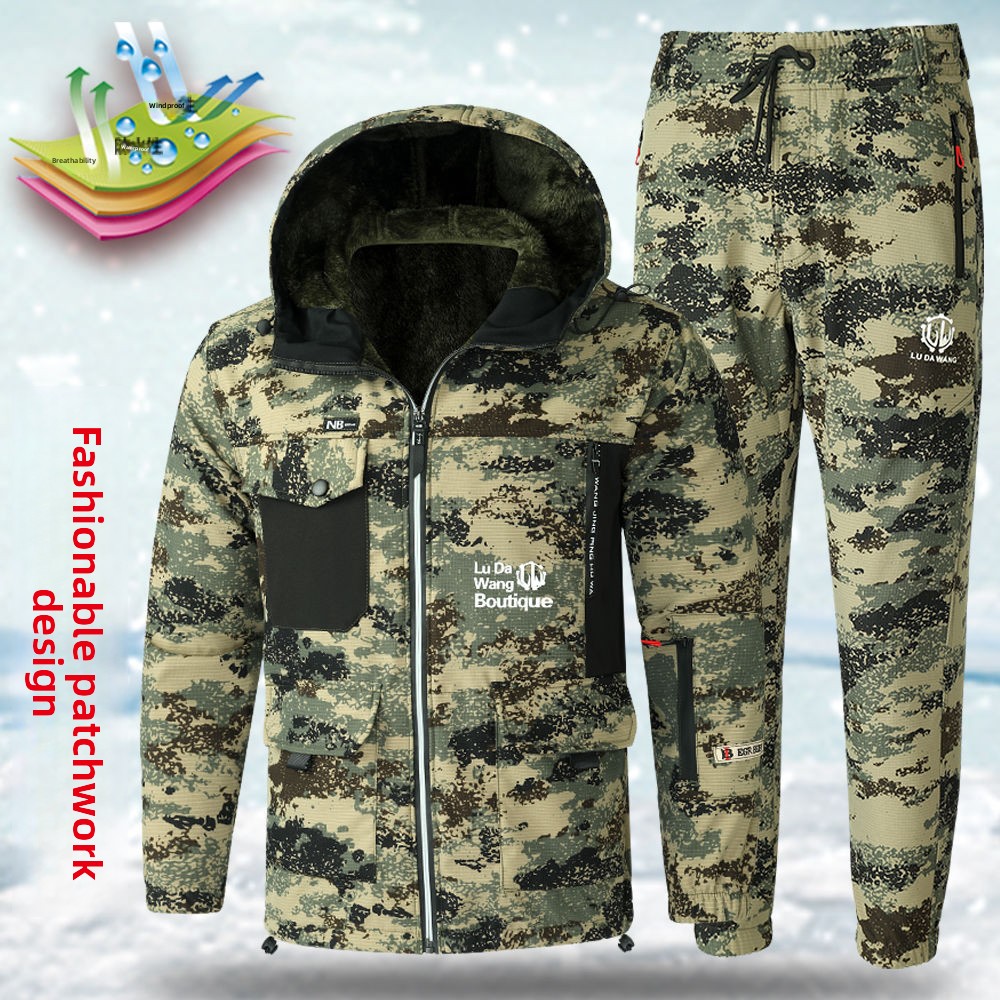 طقم بدلة عمل شتوية للرجال بنمط - مراجعة Winter Clothing For وسعره