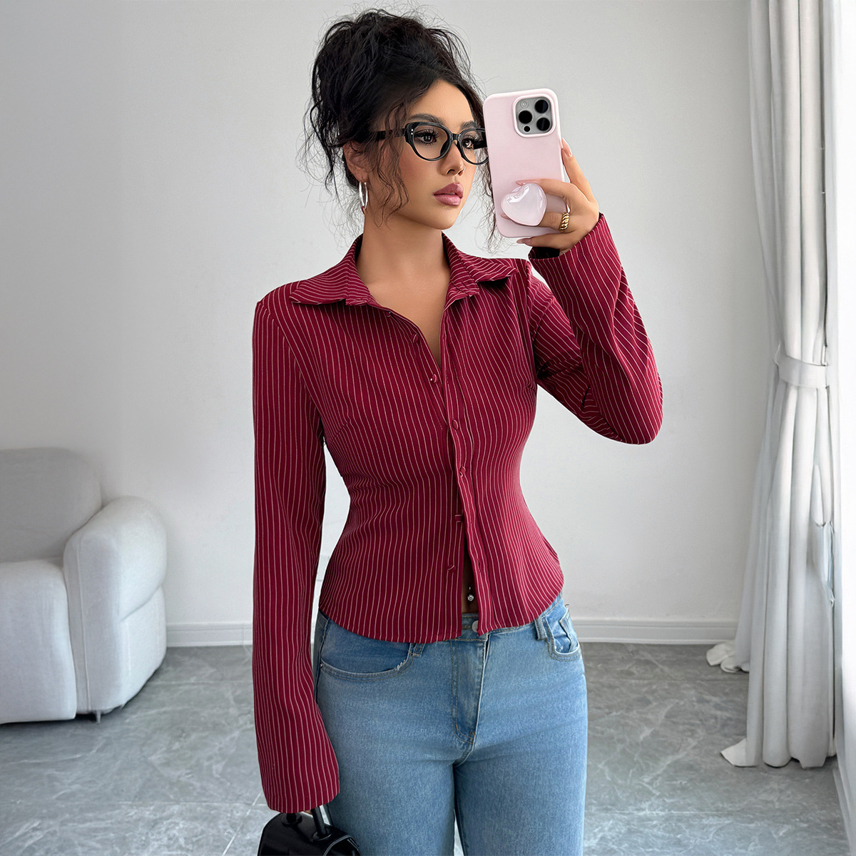 قميص كارديجان مخطط عالي الجودة - مراجعة Winter Clothing Types وسعره