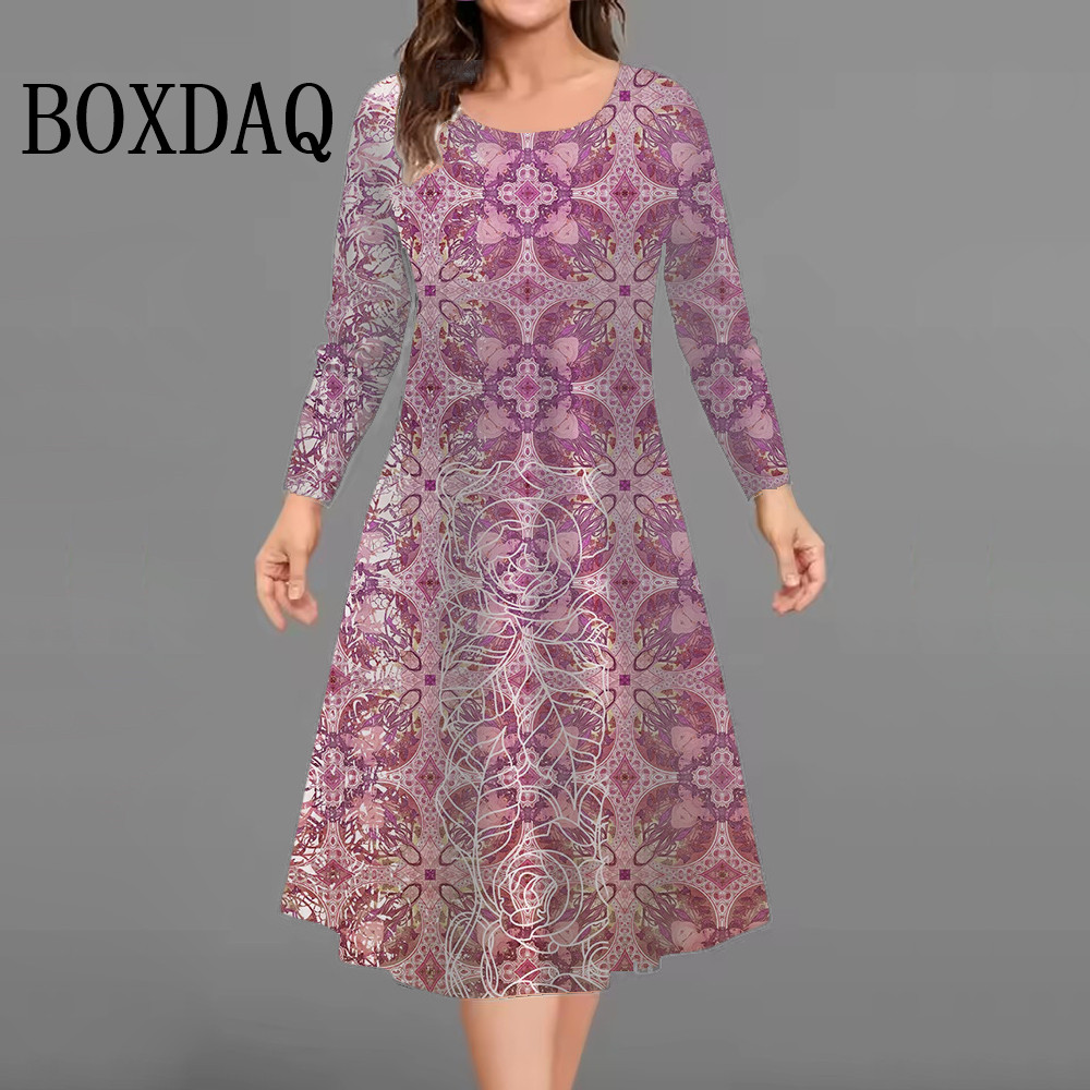 موضة جديدة أنيقة النساء فساتين - مراجعة Winter Clothing For Plus Size Women وسعره