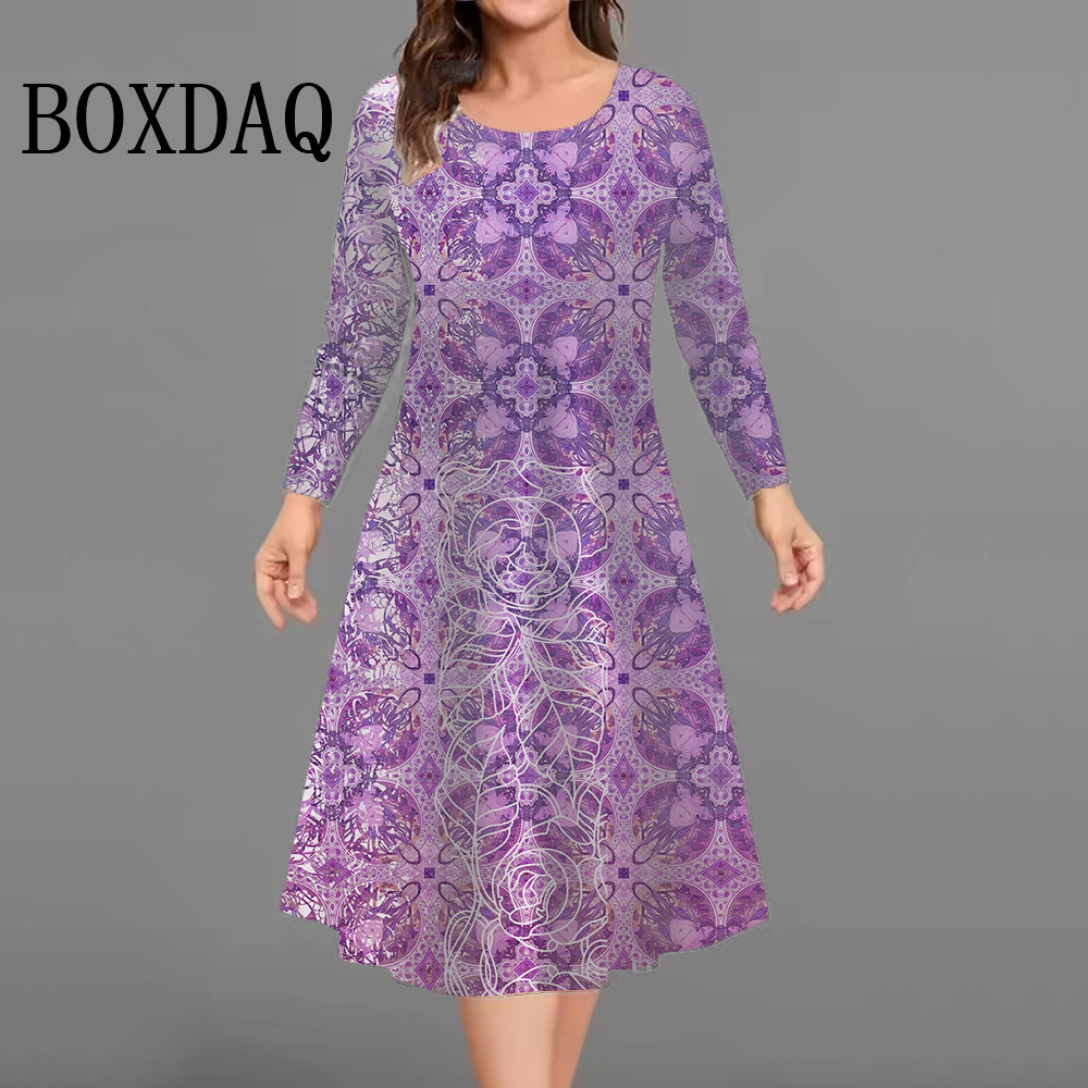 موضة جديدة أنيقة النساء فساتين - مراجعة Winter Clothing For Plus Size Women وسعره