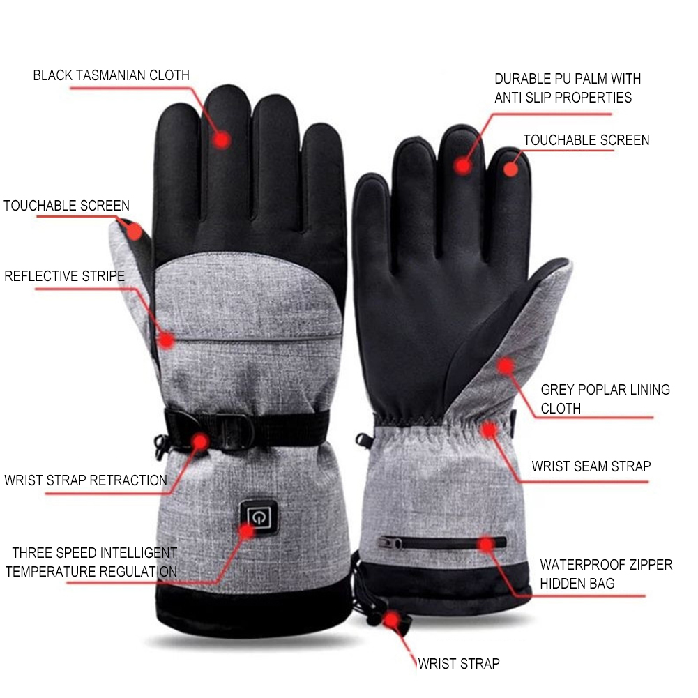 زوج واحد من قفازات التدفئة الك - مراجعة Heated Gloves Electric وسعره