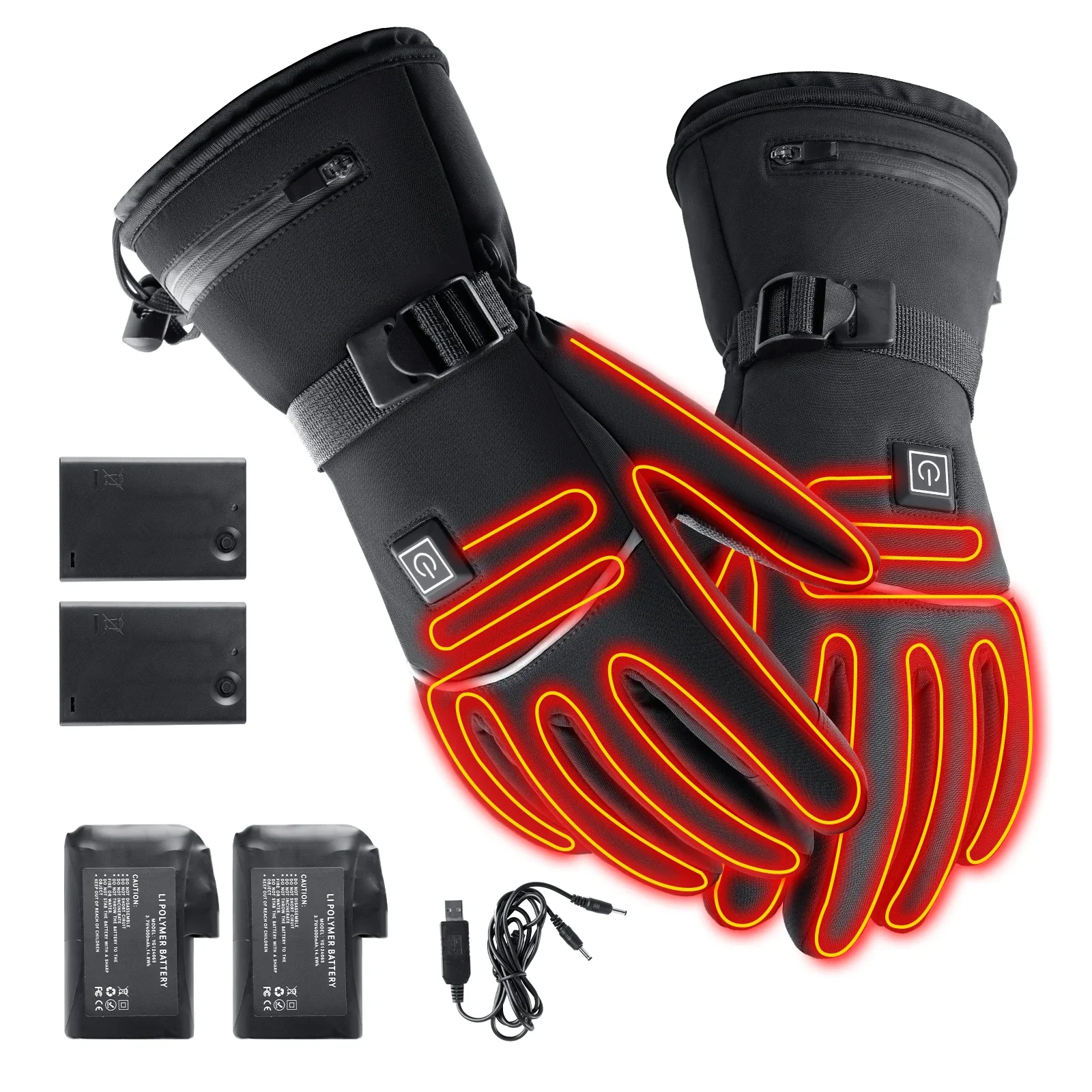 قفازات تسخين كهربائي دراجة نار - مراجعة Heated Gloves Electric وسعره