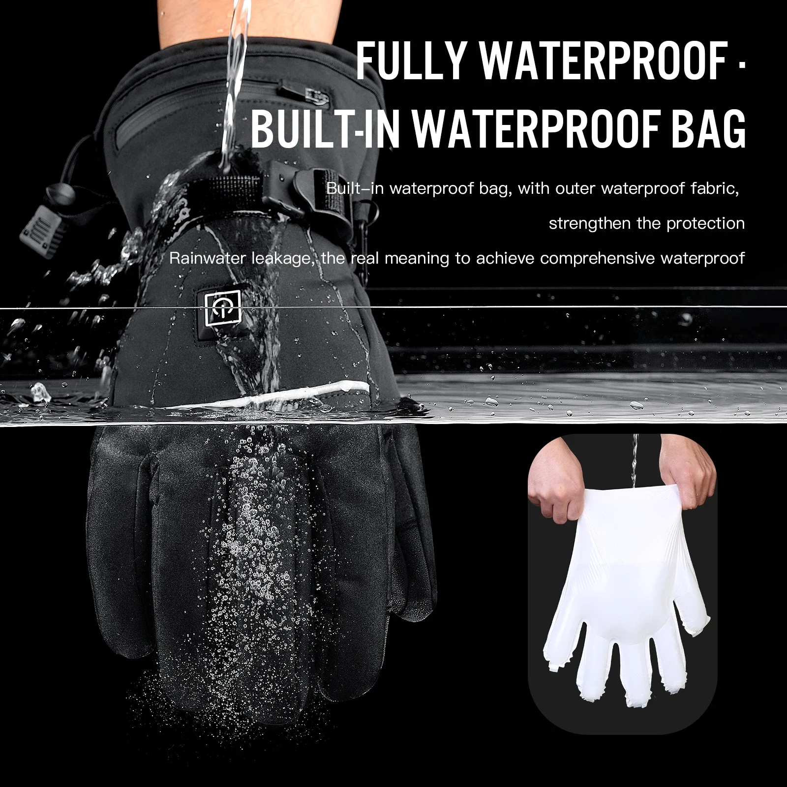 قفازات تسخين كهربائي دراجة نار - مراجعة Heated Gloves Electric وسعره