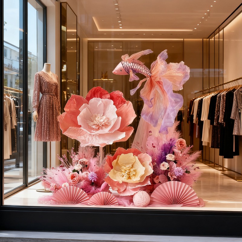 ديكورات متجر الملابس للعام الج - مراجعة Winter Clothing Store وسعره