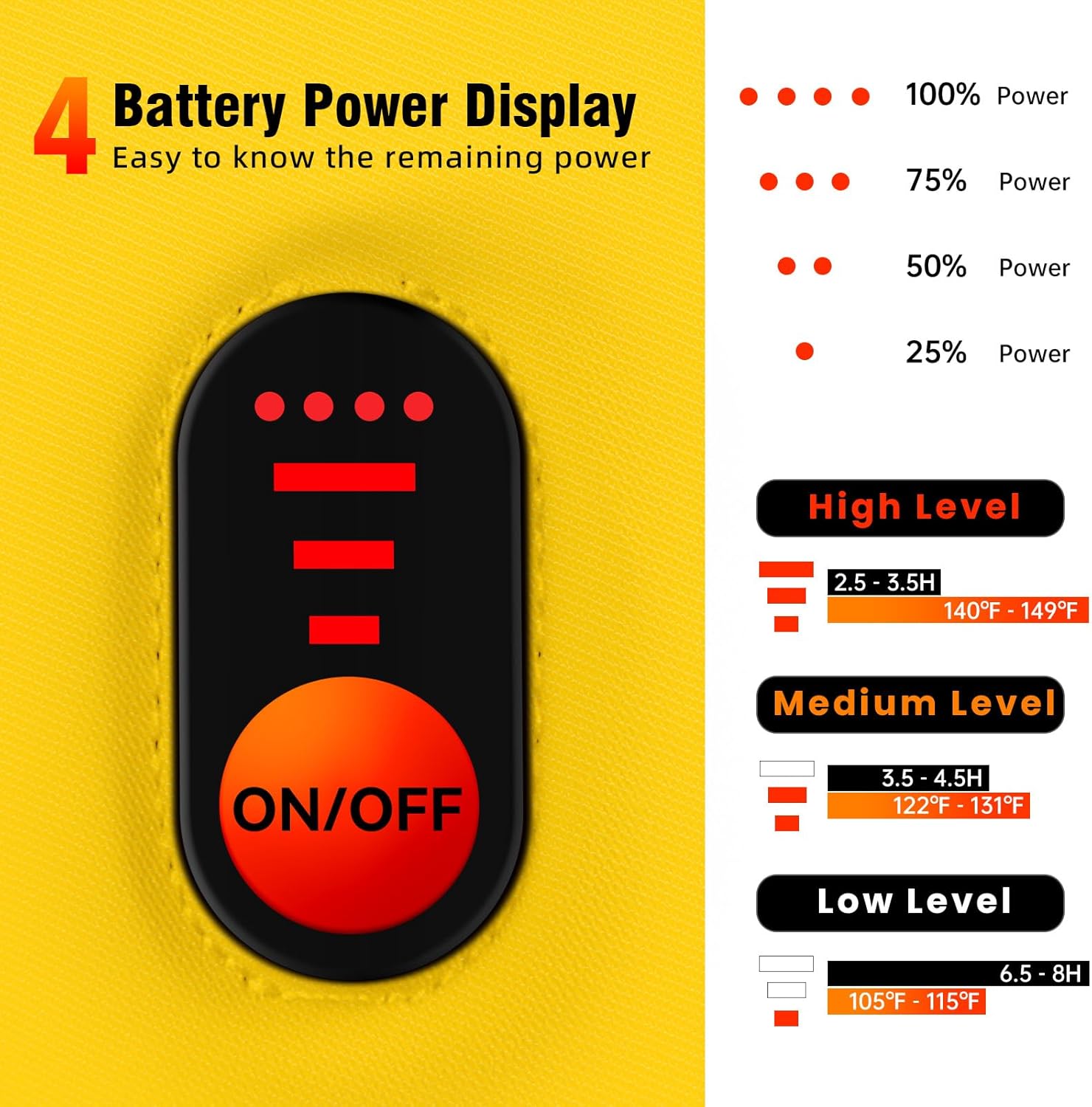قفازات جلدية مدفأة 7.4 فولت، ق - مراجعة Heated Gloves Electric وسعره