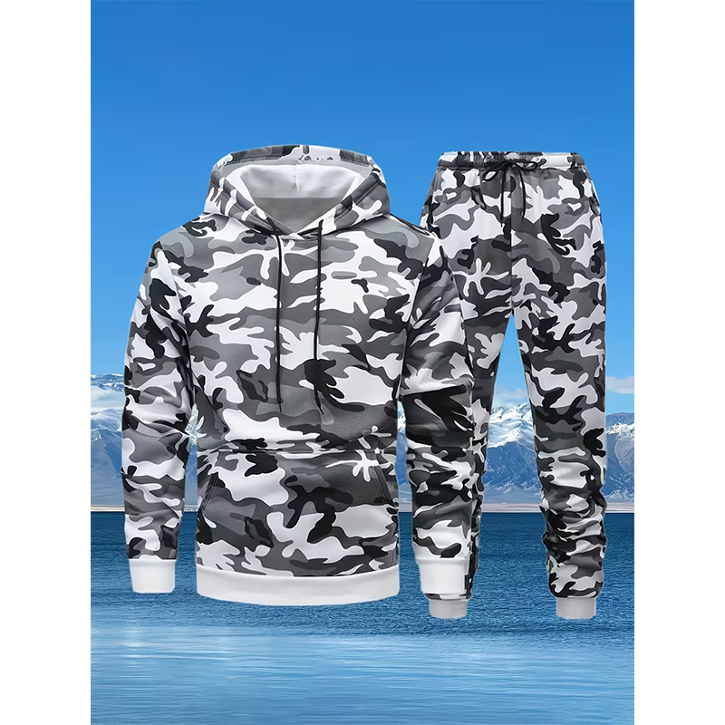 طقم هوديز وبنطلون بطباعة ثلاثي - مراجعة Winter Clothing For وسعره