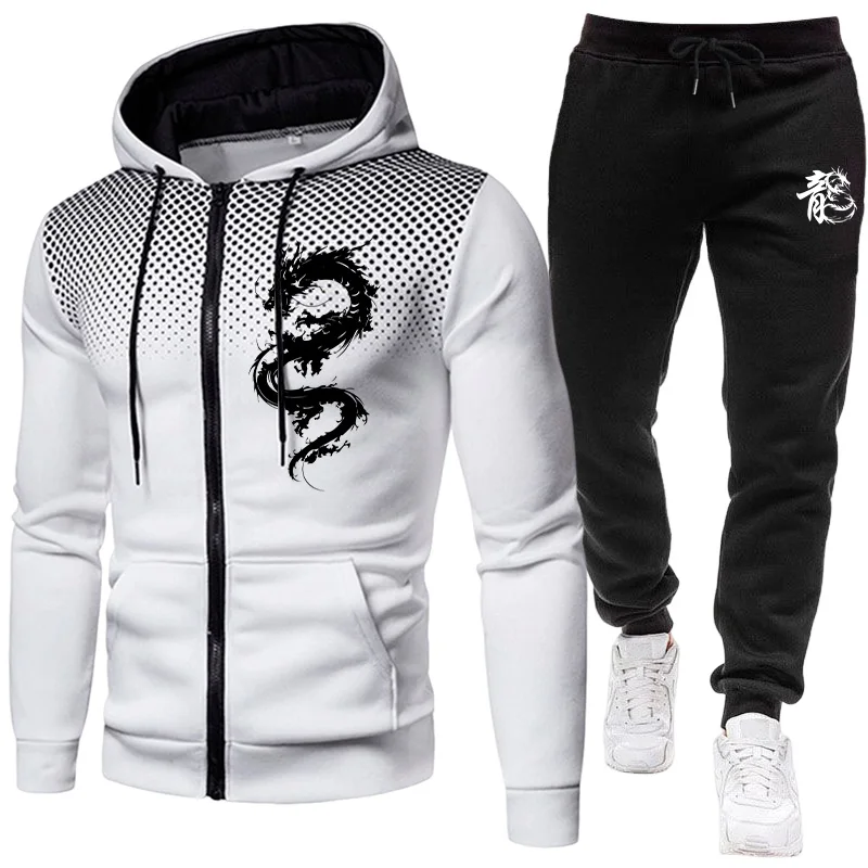 طقم رجالي بنمط التنين الباريسي - مراجعة Winter Clothing For وسعره