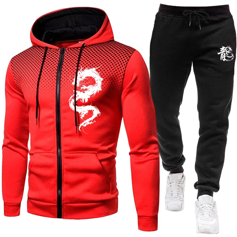 طقم رجالي بنمط التنين الباريسي - مراجعة Winter Clothing For وسعره