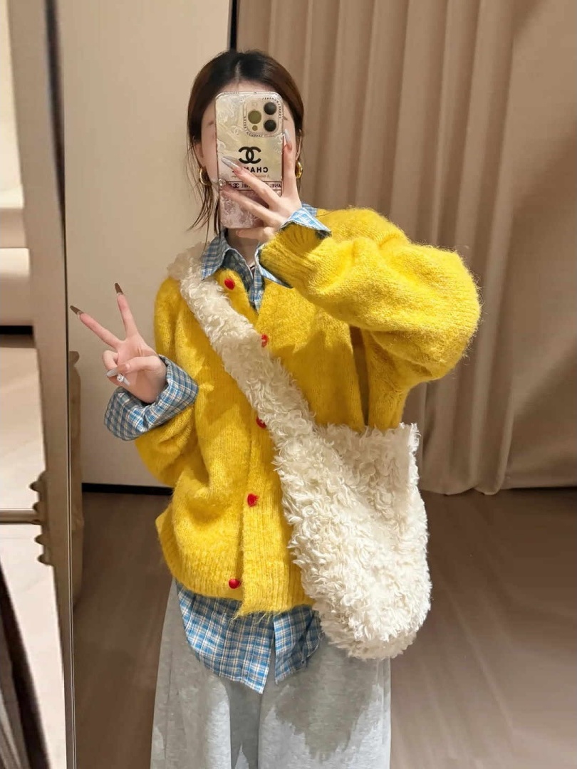 سترة محبوكة بأسلوب ريترو للتنح - مراجعة Winter Clothing For Plus Size Women وسعره