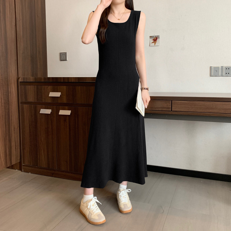 أنيقة الصلبة بلا أكمام متماسكة - مراجعة Winter Clothing For Plus Size Women وسعره