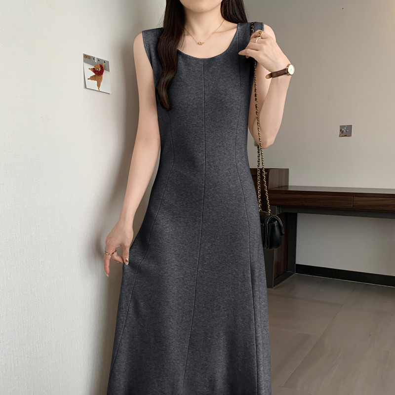 أنيقة الصلبة بلا أكمام متماسكة - مراجعة Winter Clothing For Plus Size Women وسعره