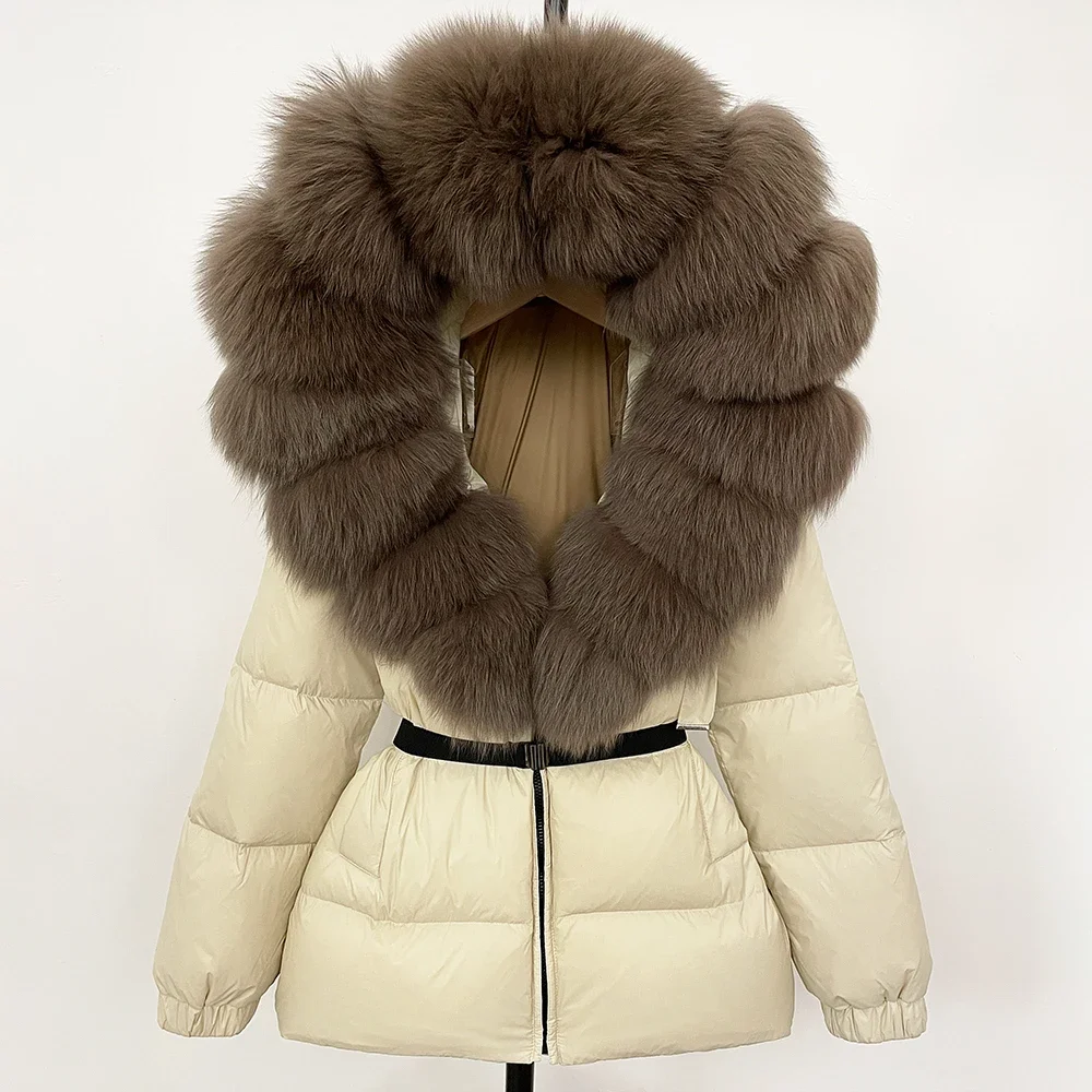 OFTBUY معطف الفرو الحقيقي المل - مراجعة Winter Clothing Store وسعره