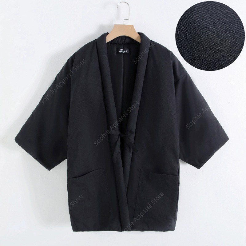 سترة شتوية للرجال من Hanten عل - مراجعة Traditional Winter Japanese Clothing وسعره