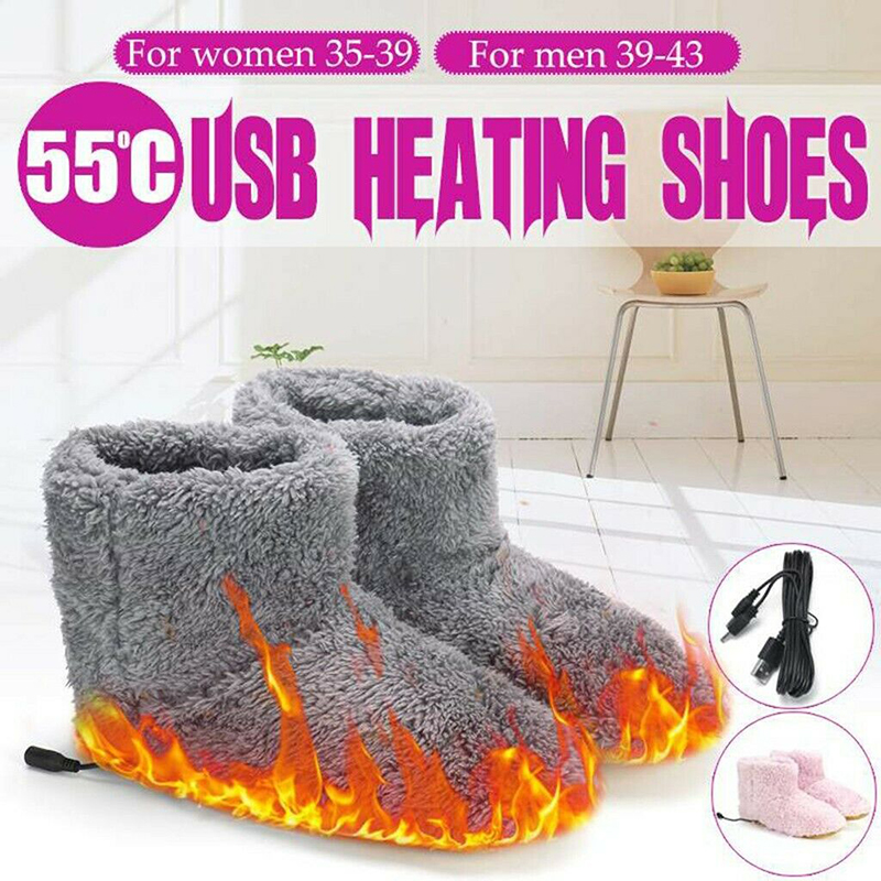 الشتاء USB دفئا القدم الأحذية  - مراجعة Heated Gloves Electric وسعره